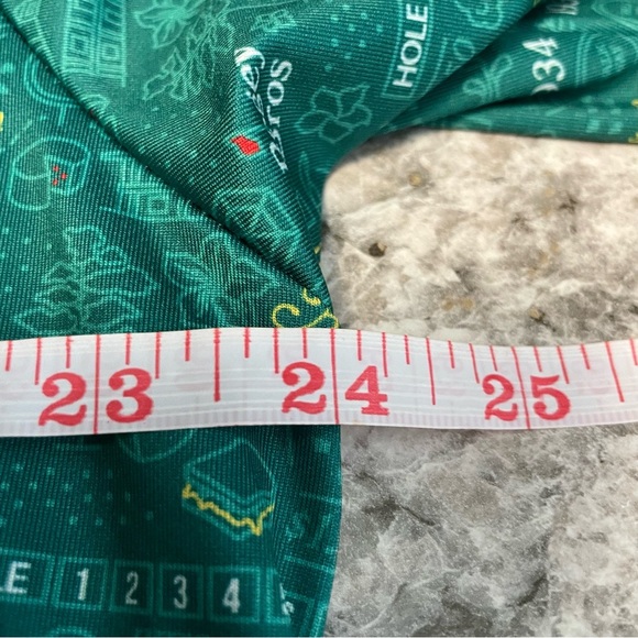 Bogey Bros Men’s XXL Augusta Green Polo Golf Shirt Retired Print - Picture 8 of 9